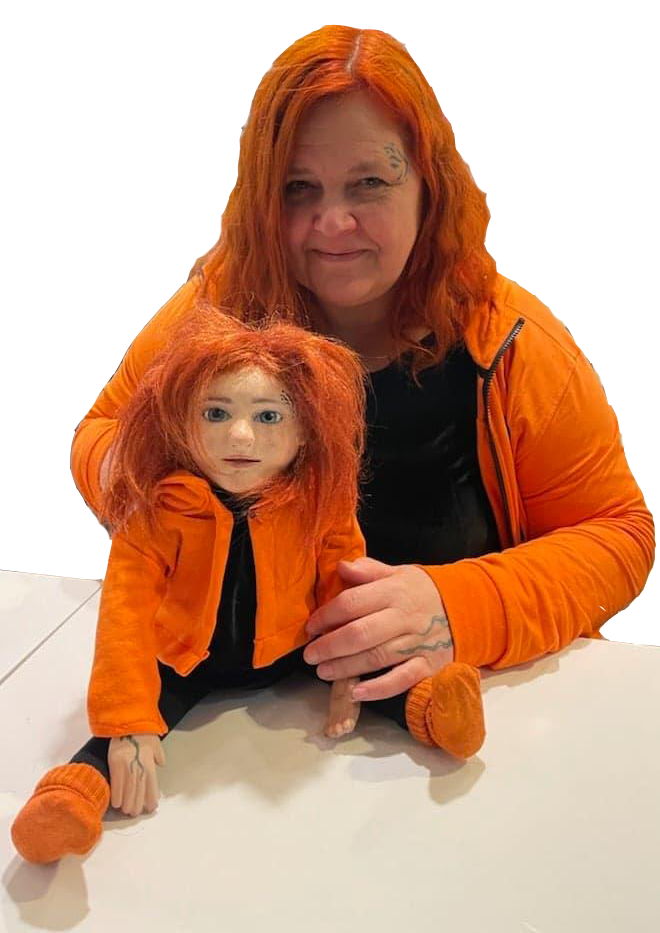 Anette Skåhlberg och MiniMe